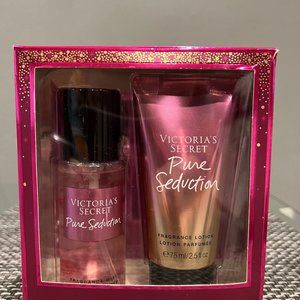 NEW Victoria’s Secret Pure Seduction Mini Fragrance Mist Lotion Travel Gift Set